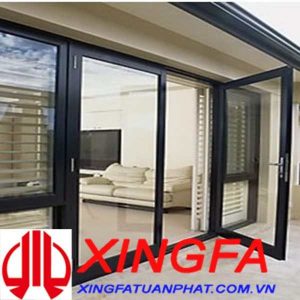 cua nhom xingfa hai canh mo quay