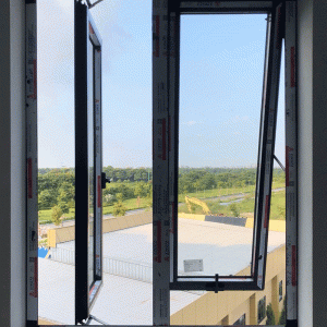 Cửa Sổ Mở Quay Nhôm XingFa Hệ 55 9 nhom xing fa he 55 9