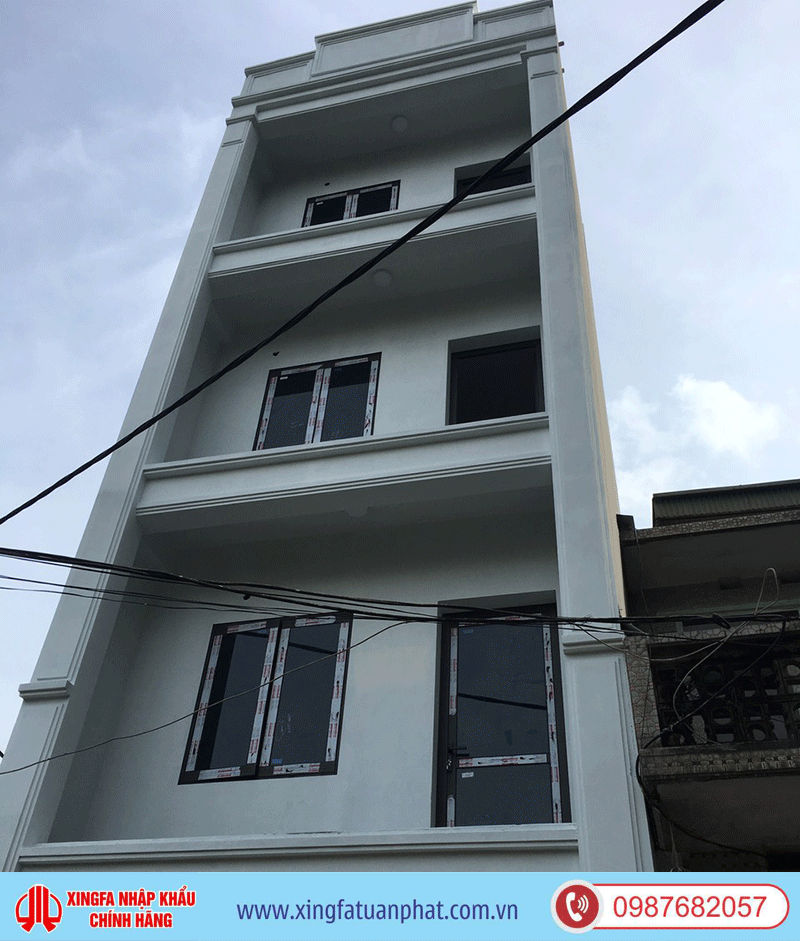 Hình ảnh lắp đặt cửa nhôm xingfa tại Quan Nhân Hinh anh lap dat cua nhom xingfa tai Quan Nhan