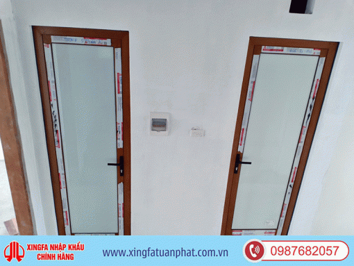 Cửa Đi Mở Quay Nhôm XingFa Hệ 55