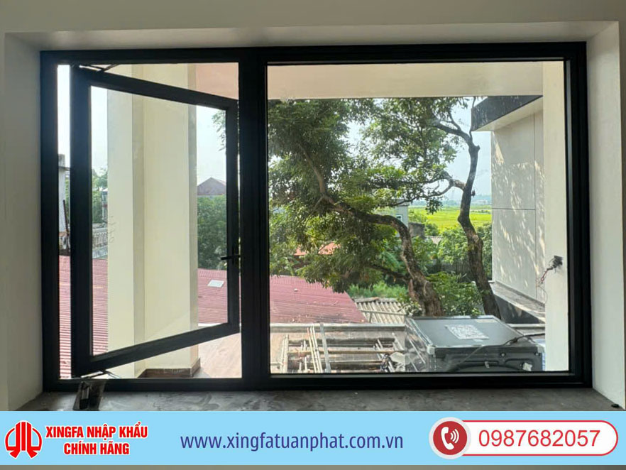 Cửa nhôm xingfa tại Yên Dũng,Bắc Giang