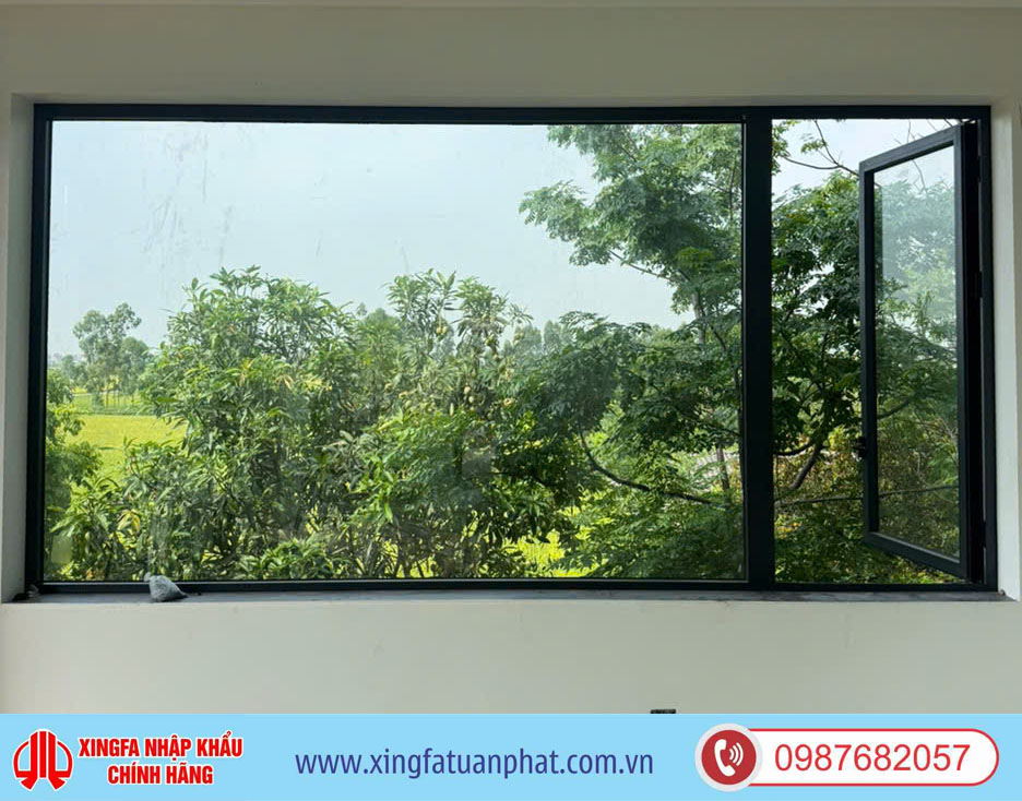 Cửa nhôm xingfa tại Yên Dũng,Bắc Giang