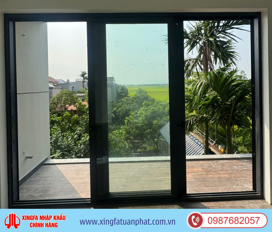 Cửa nhôm xingfa tại Yên Dũng,Bắc Giang